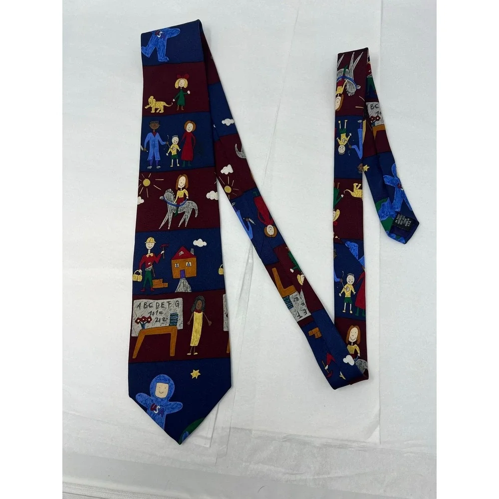 Save the Children Collection Silk Tie 